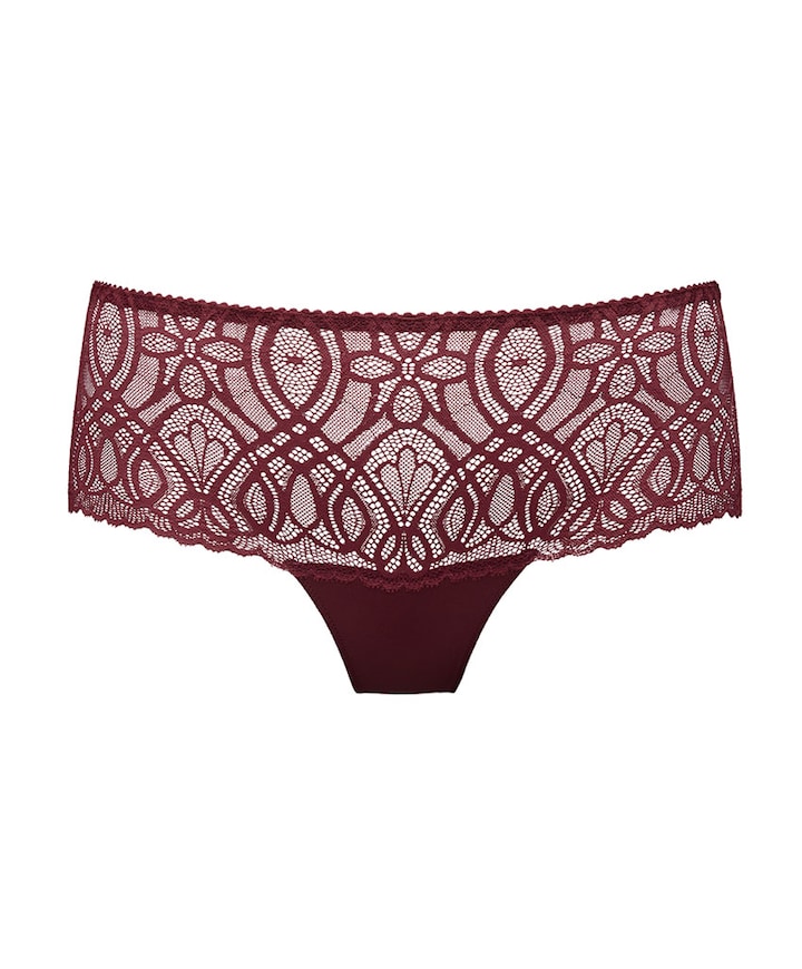Dames string bordeaux