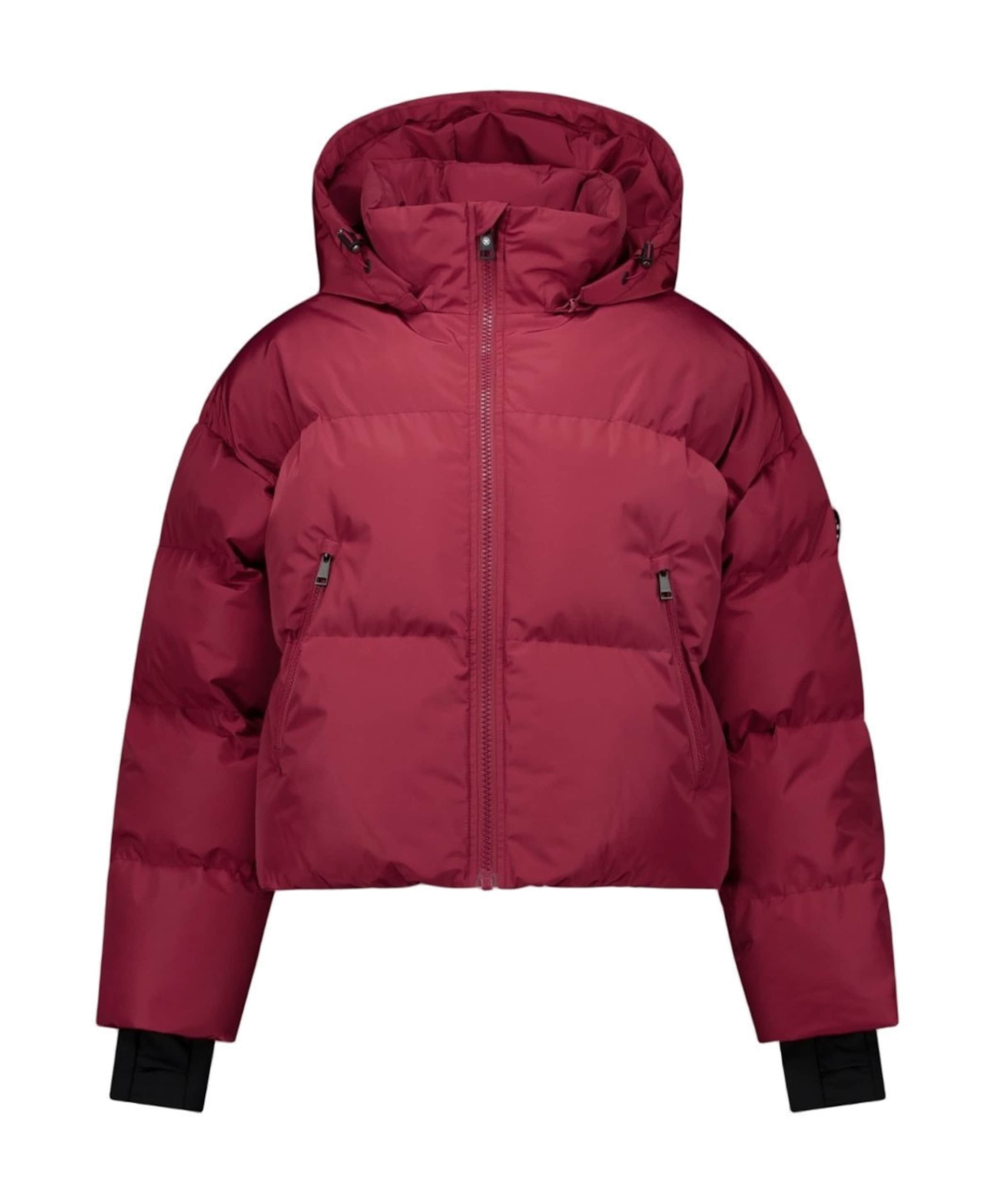 Dames ski-jas rood