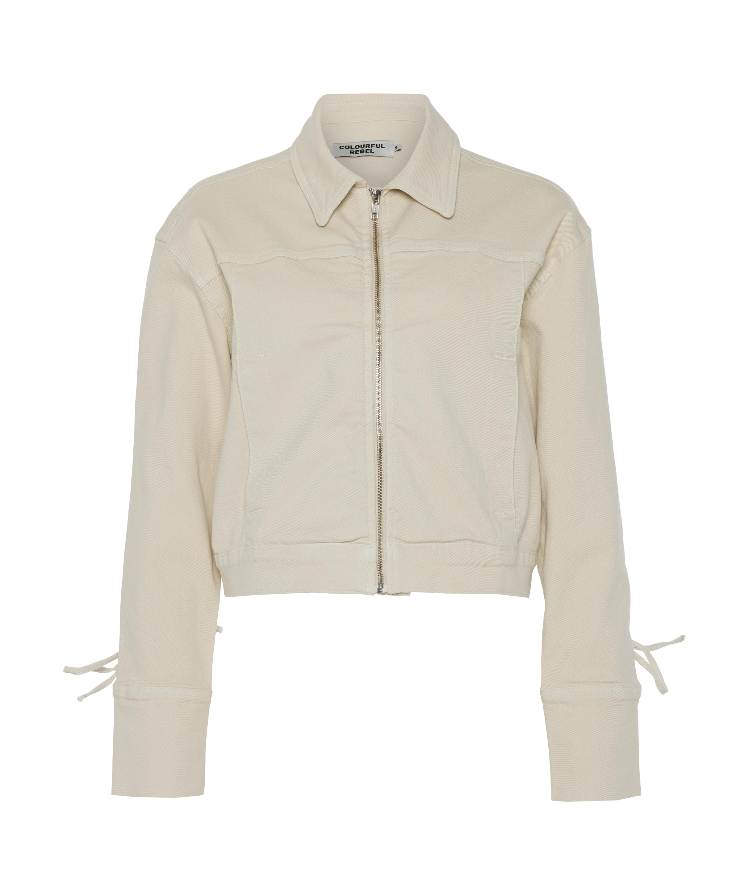 Dames spijkerjas  beige