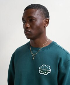 Heren longsleeve groen