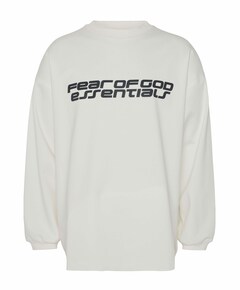 Heren longsleeve ecru