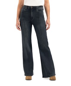 Ana Flared dames jeans blauw