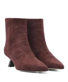 Suzy Franky dames enkellaarzen bordeaux