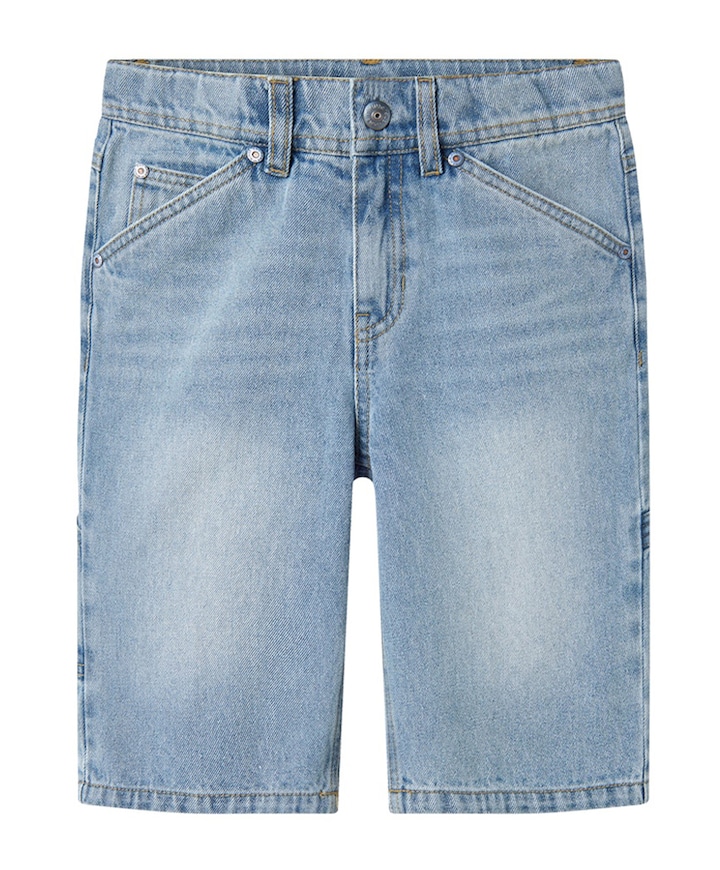 NKMRYAN DNM BERMUDA 3800-IM NOOS jongens korte broek blauw