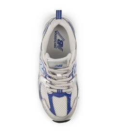 530 bungee lace uniseks sneakers  zilver