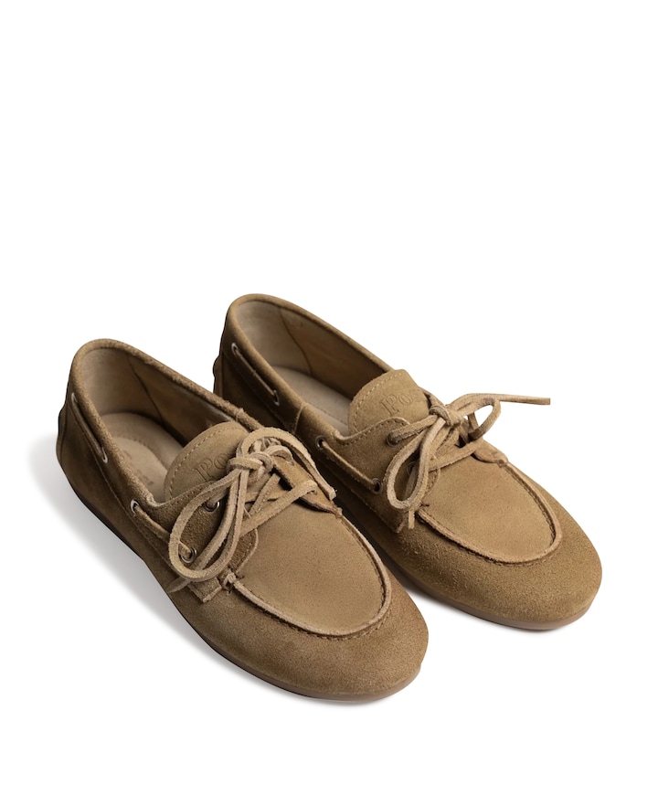 dames mocassins bruin