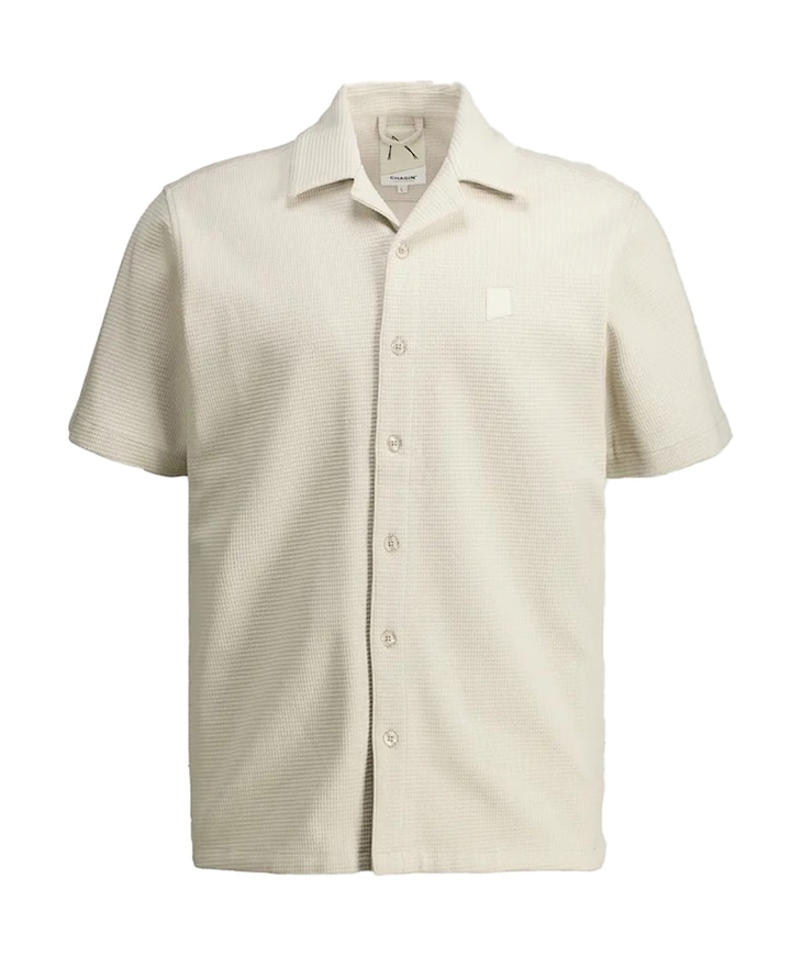Heren polo beige
