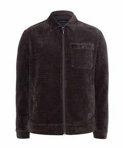 Heren overshirt bruin