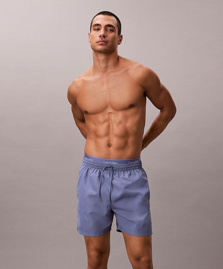 Heren zwemshort blauw