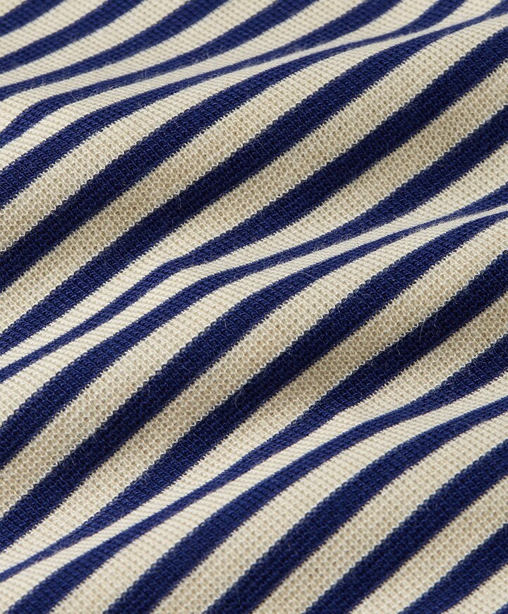 Border Palazzo Mariniere Stripe dames broek blauw