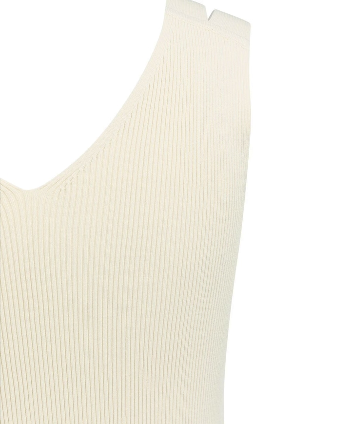 Dames top ecru