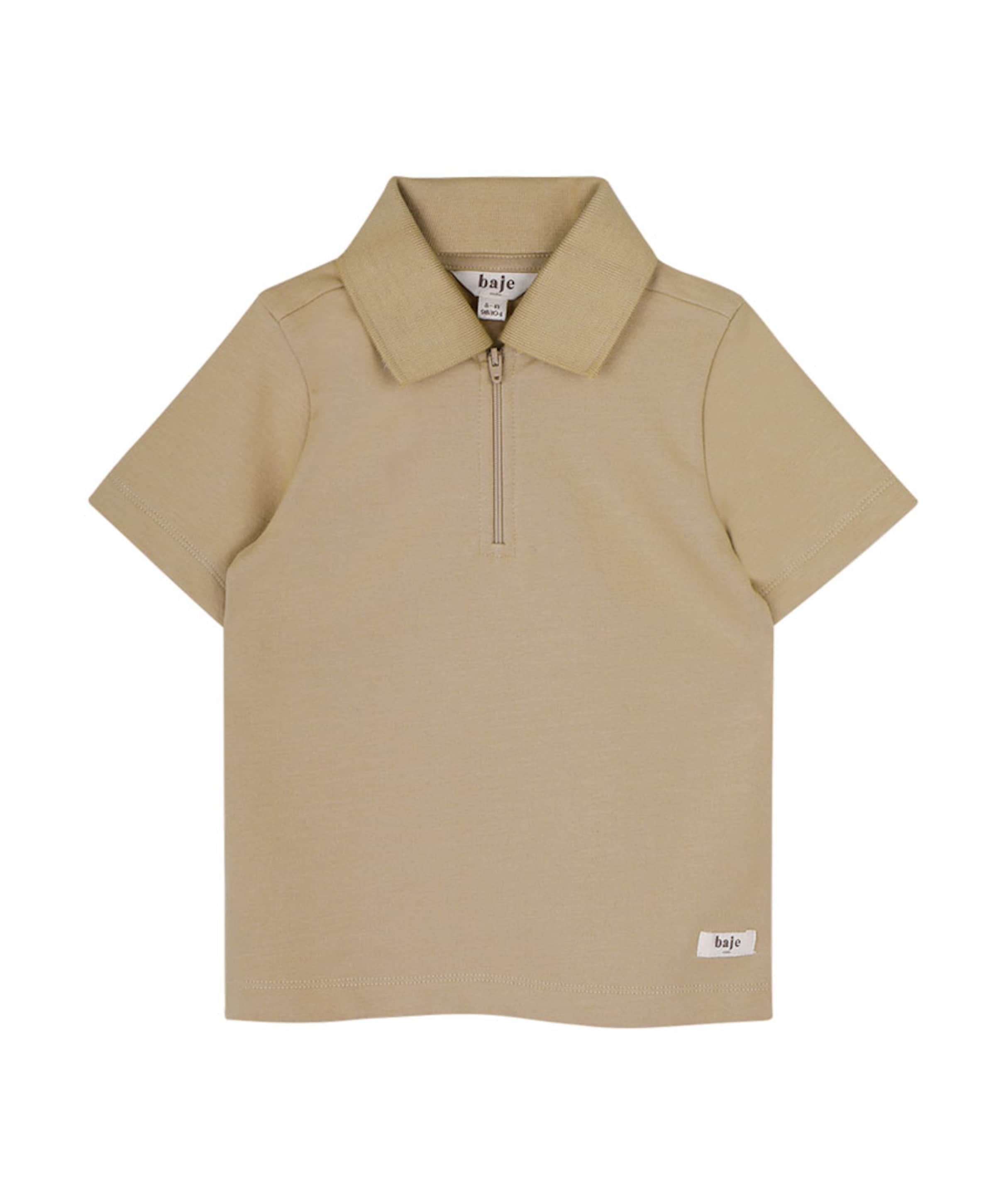 Jongens polo beige
