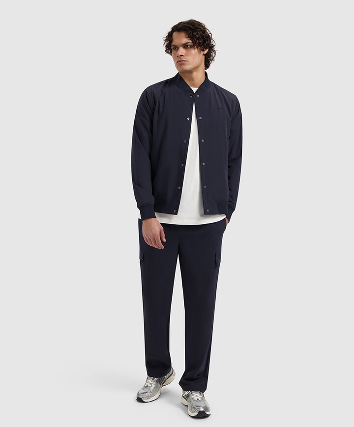 Travel Stretch Pants heren broek blauw