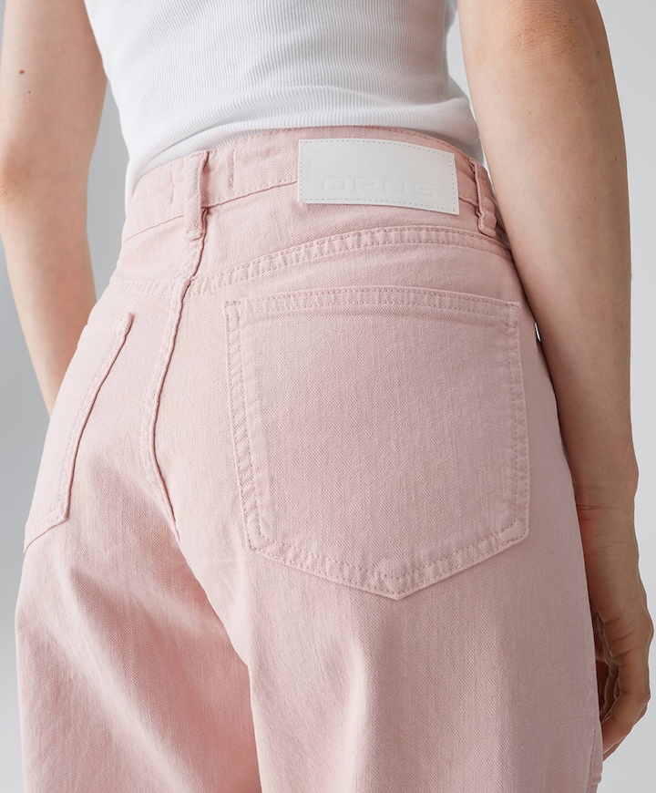 Lolah bloom dames jeans roze