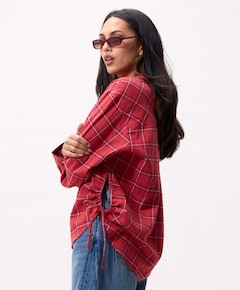 Dames blouse rood