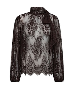 Dames blouse bruin