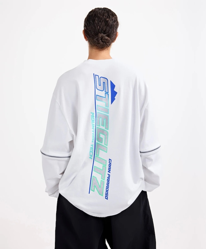 Dames longsleeve wit