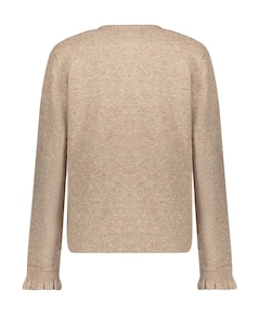 Dames vest beige
