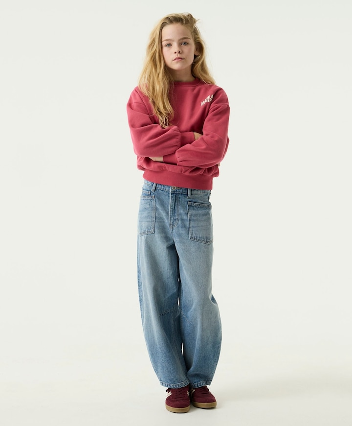 Meisjes sweater roze