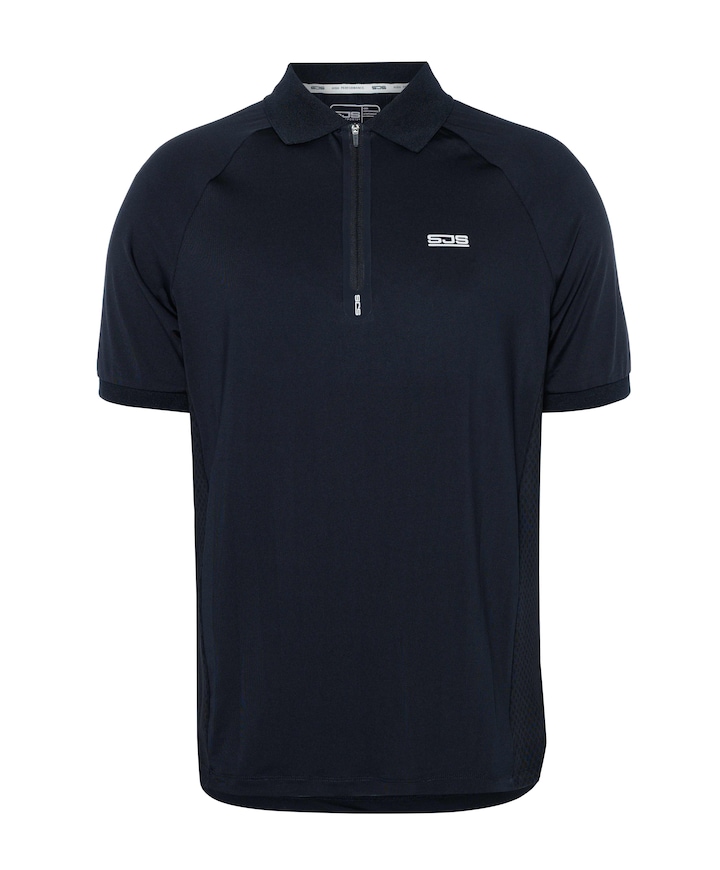 Heren polo blauw