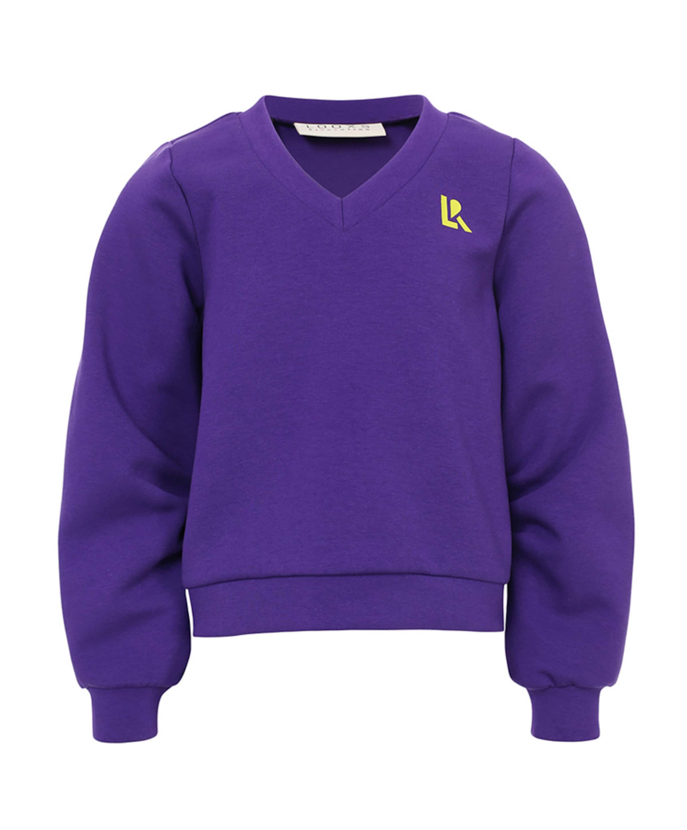 Meisjes sweater paars