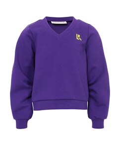 Meisjes sweater paars