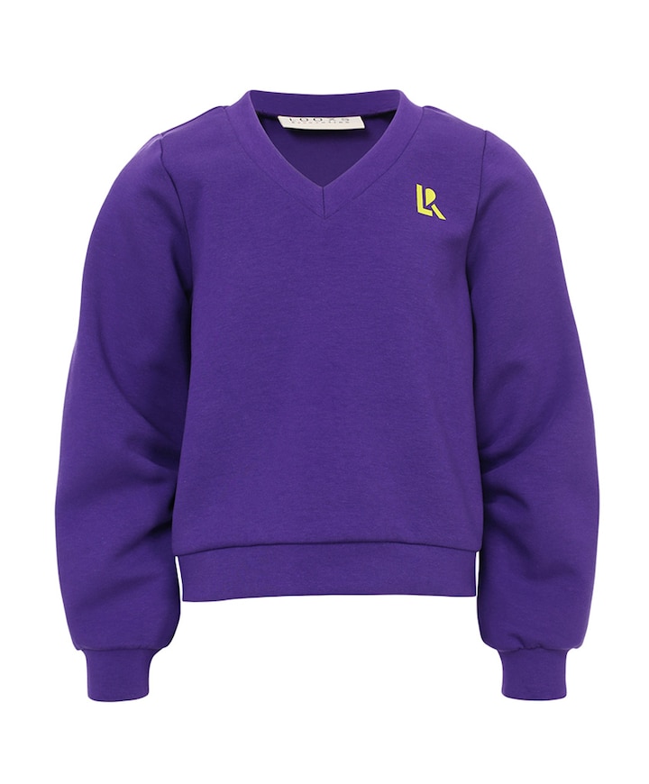 Meisjes sweater paars