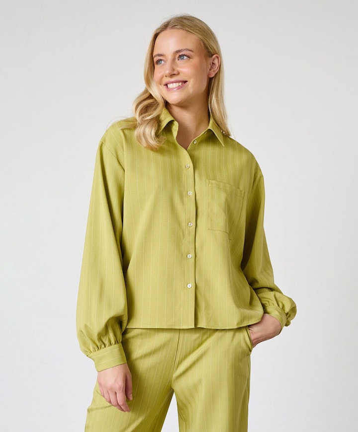 Dames blouse groen