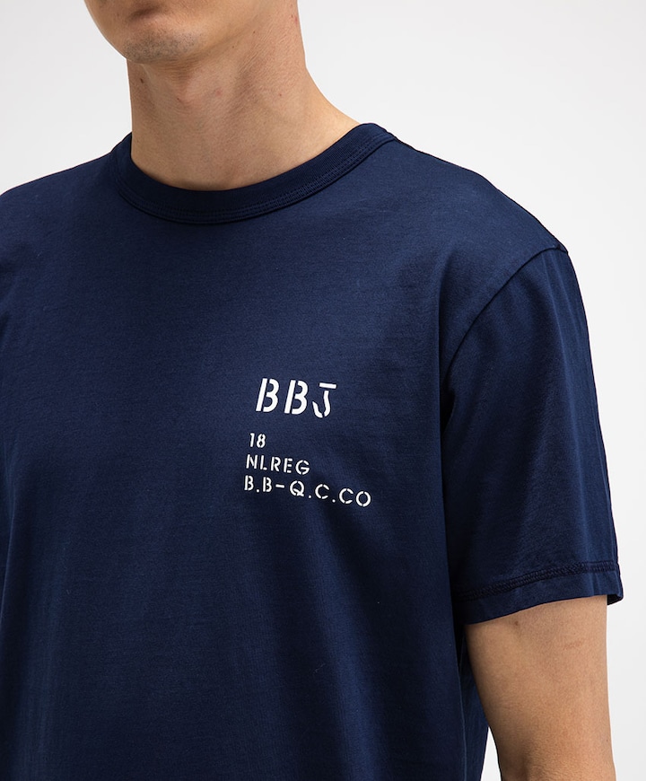 Heren T-shirt blauw