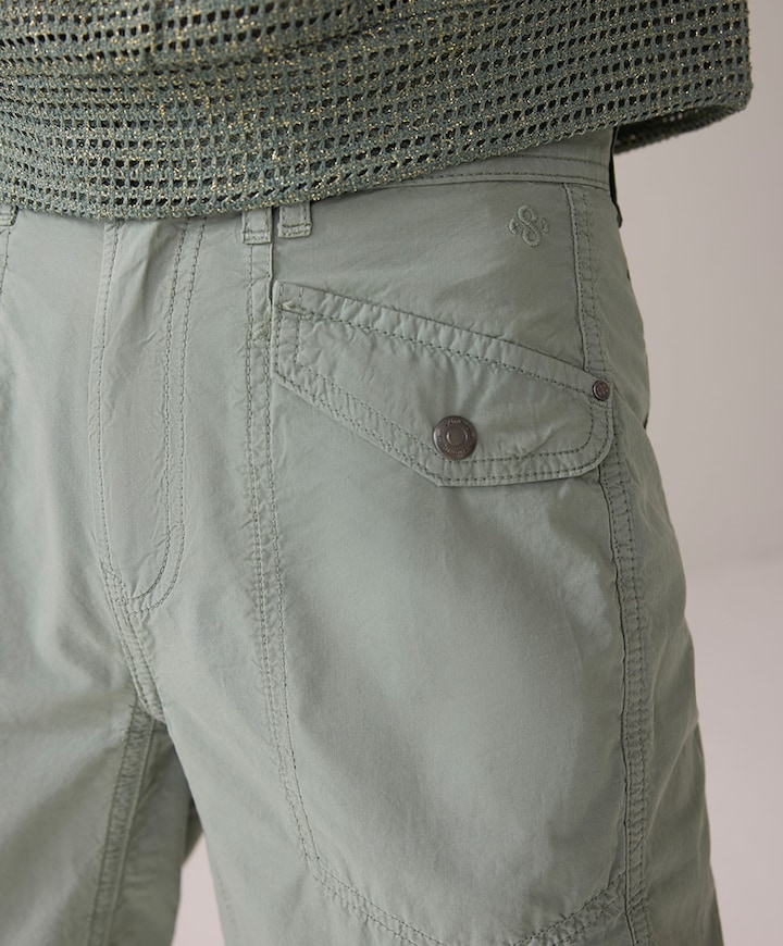 Cocoon summer plain weave broek groen