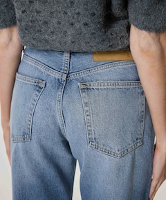 Korea dames jeans blauw