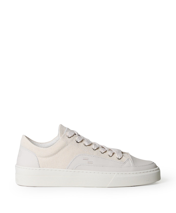 Riviera Weave heren sneakers ecru