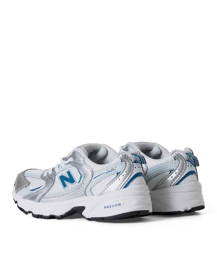 530 bungee lace uniseks sneakers  zilver