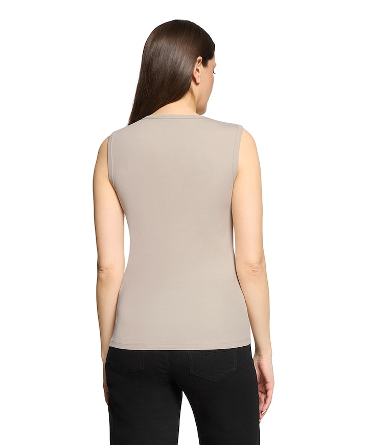 Dames top beige