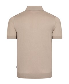 Heren polo beige