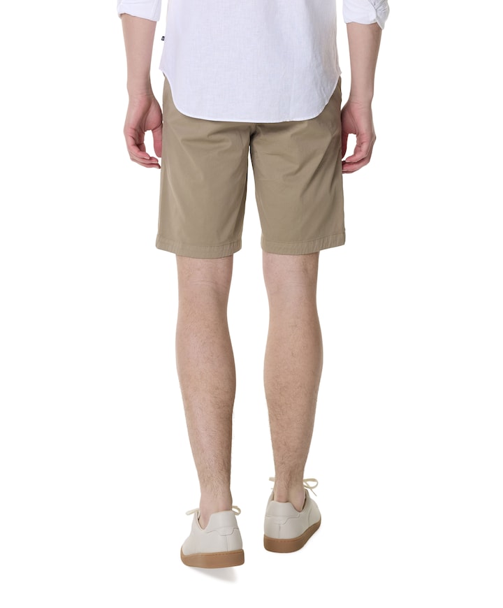 Chino-slim-Shorts 10270650 01 heren korte broek bruin