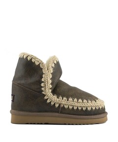 Eskimo 18 dames enkellaarzen bruin