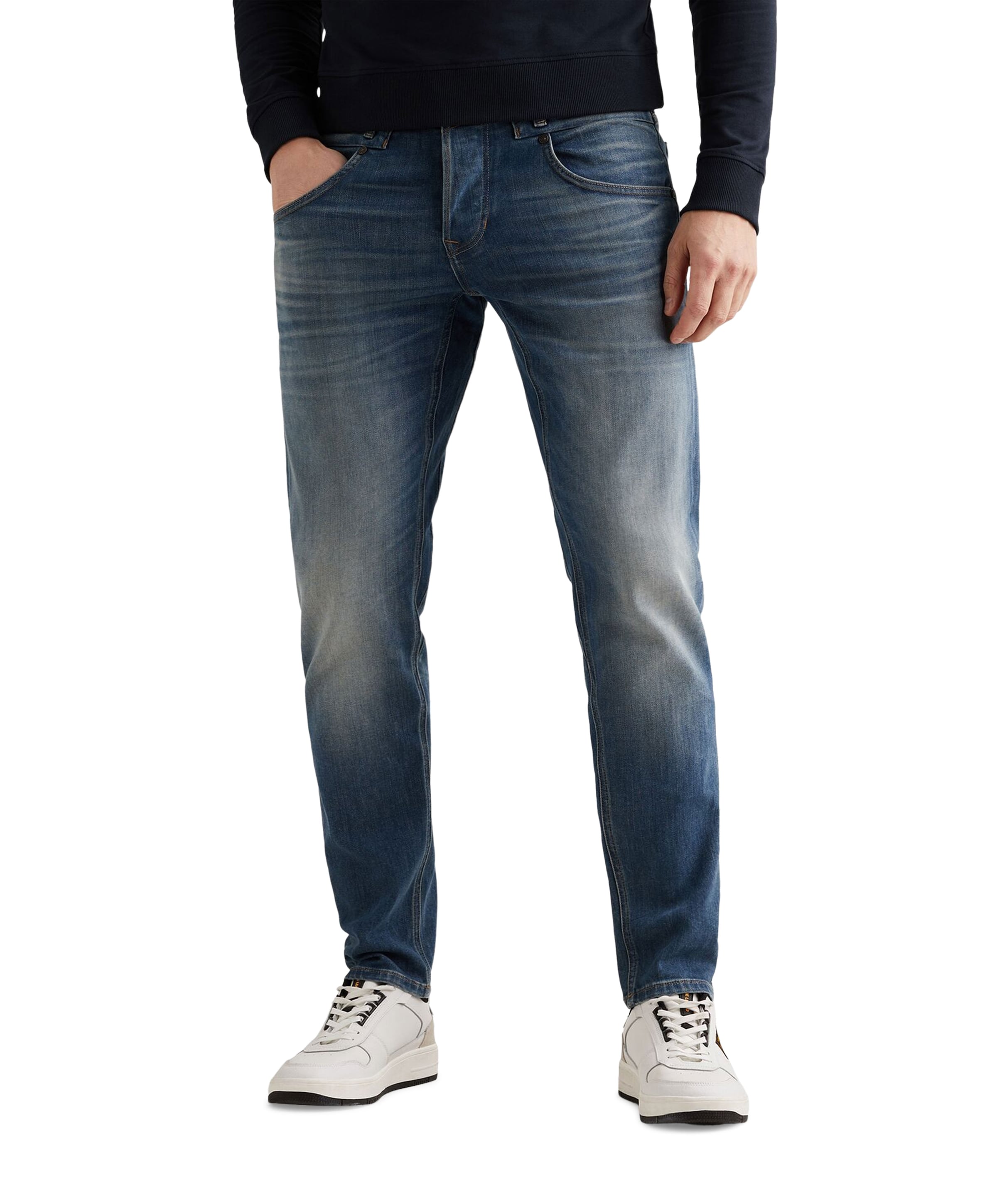 CARIOR BRIGHT TRUE BLUE heren jeans blauw