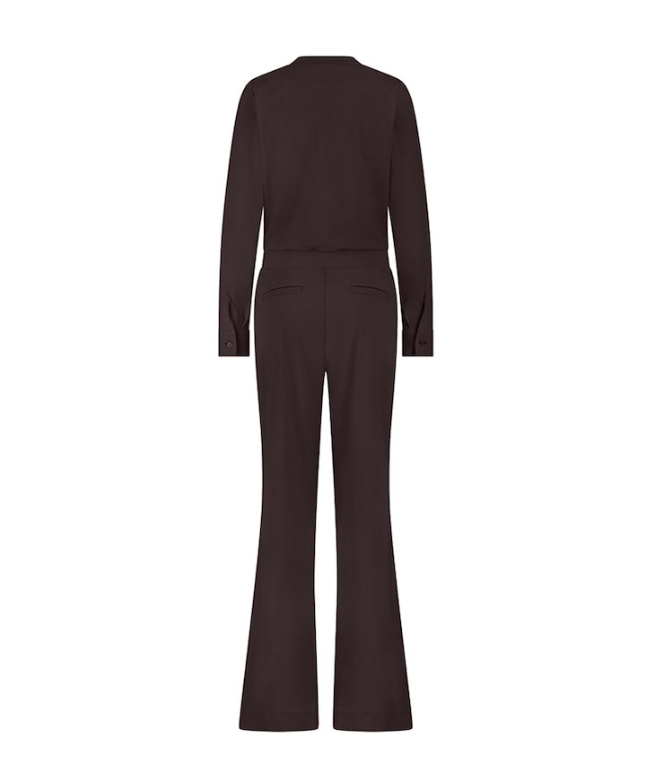 Grazia dames jumpsuit bruin