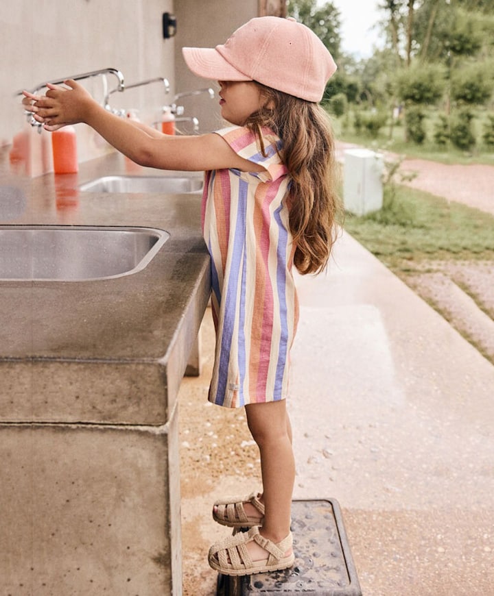 Meisjes jurk multicolor