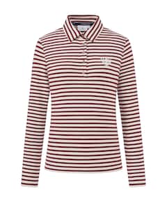 Dames polo bordeaux