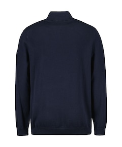 Trui met rits blauw