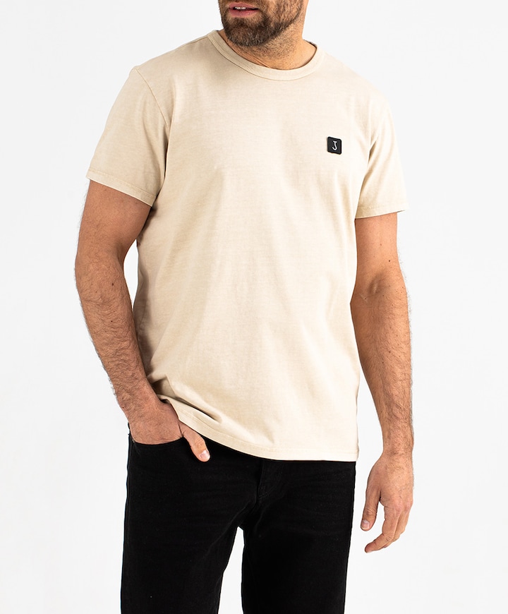 Heren t-shirt beige