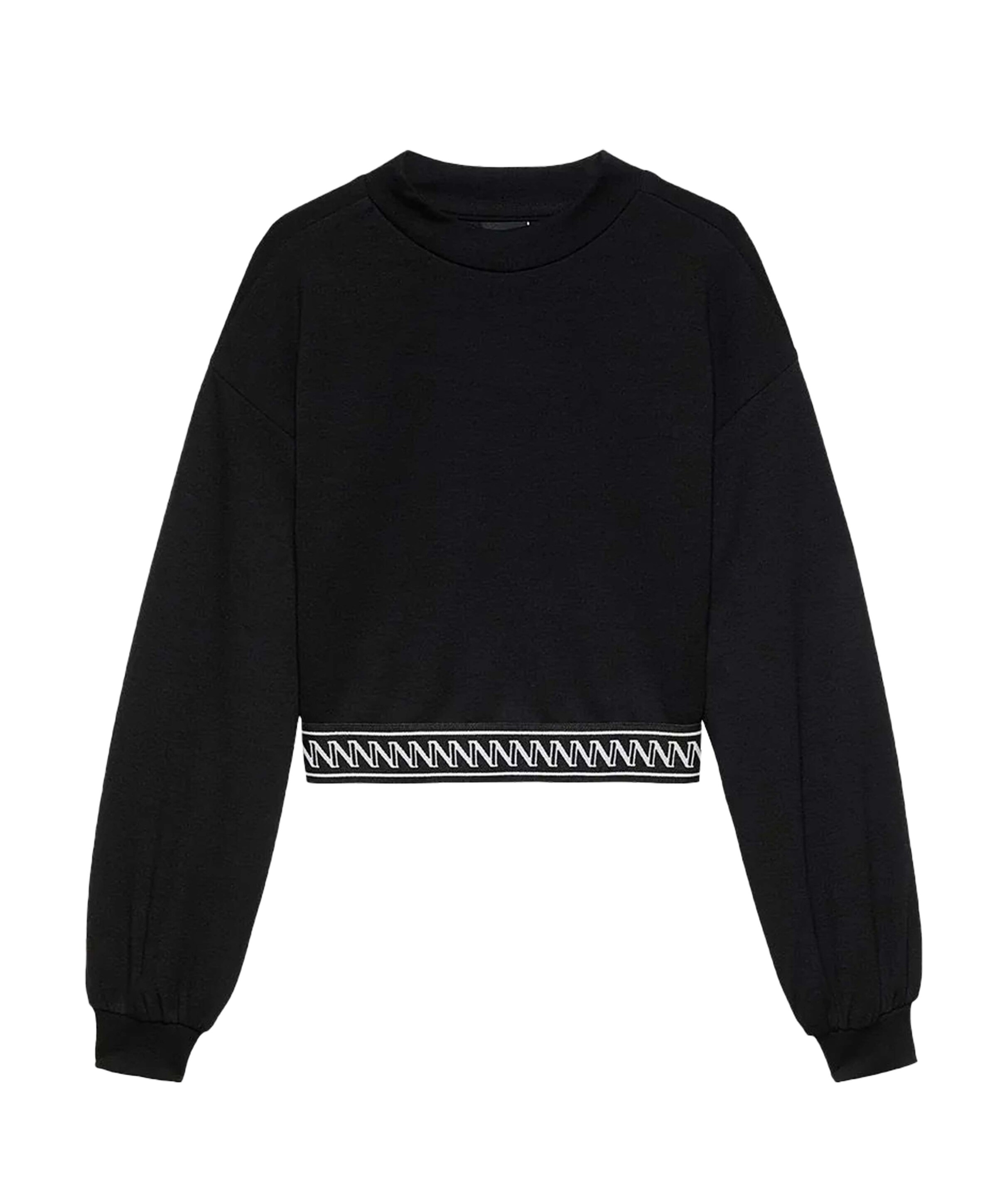 Meisjes sweater zwart