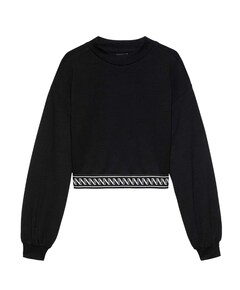 Meisjes sweater zwart