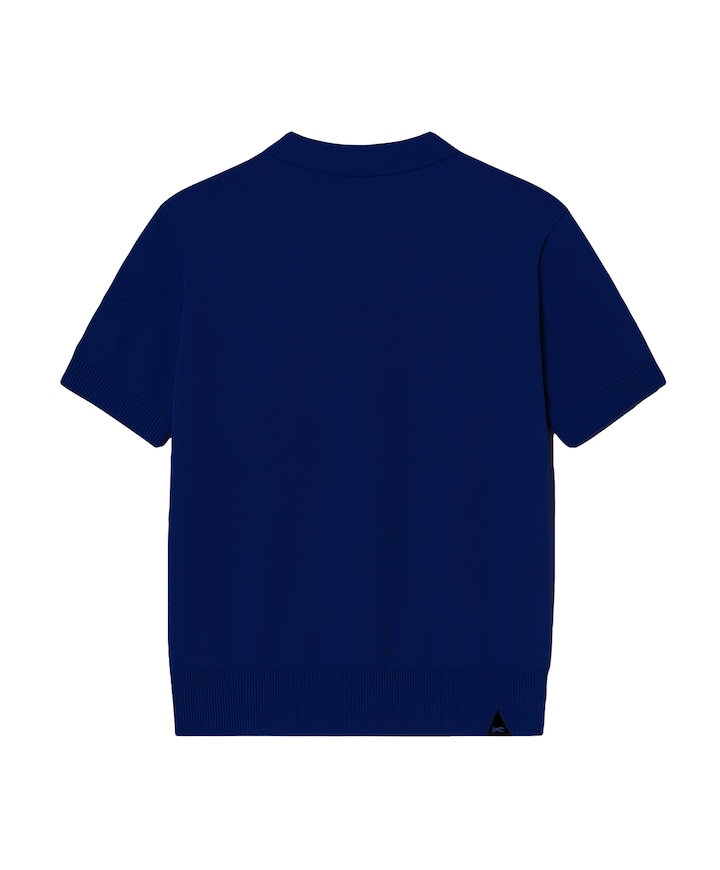 Heren polo blauw