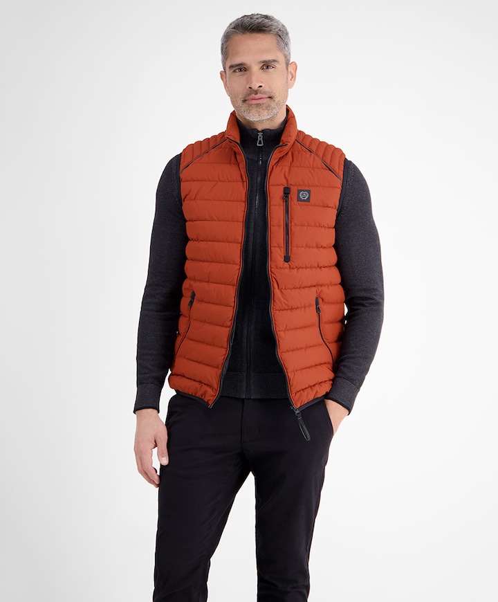 Heren bodywarmer rood