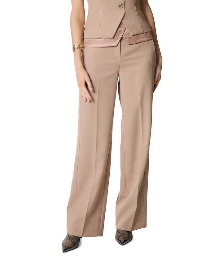Oakland dames broek beige