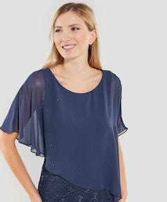 Dames jurk blauw