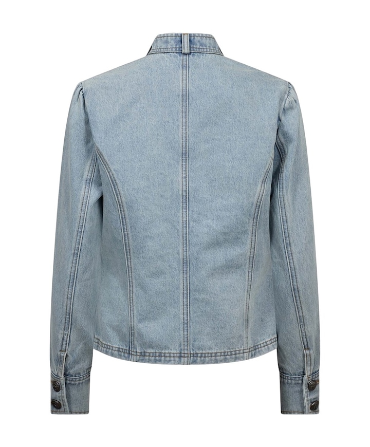 Dames jas blauw